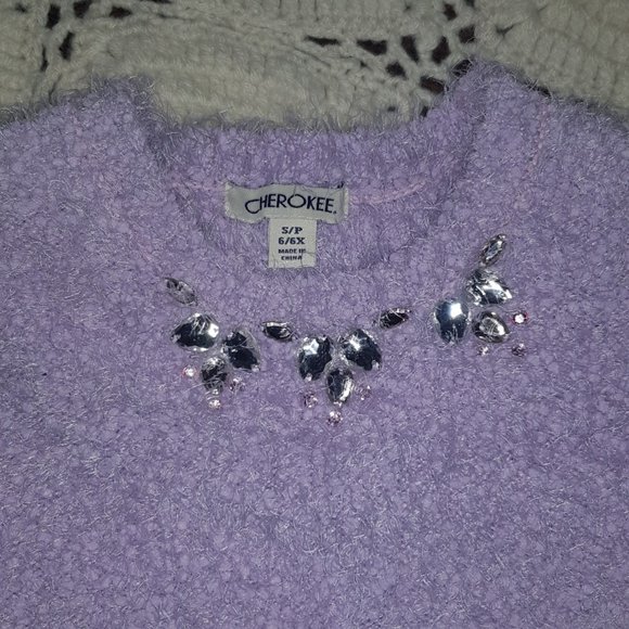 CHEROKEE KIDS GIRLS SWEATER !! EUC  #FASHION - Picture 4 of 6